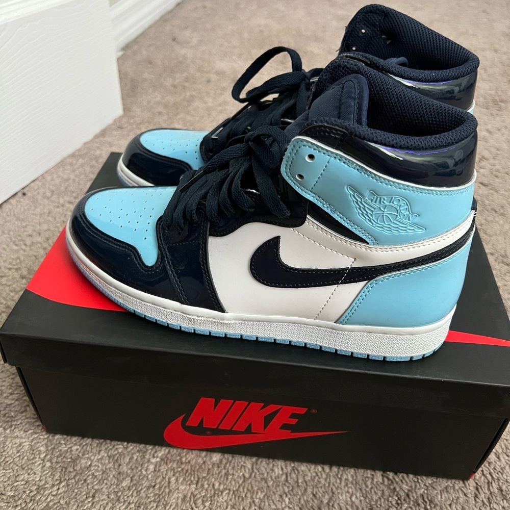 blue chill jordan 1s